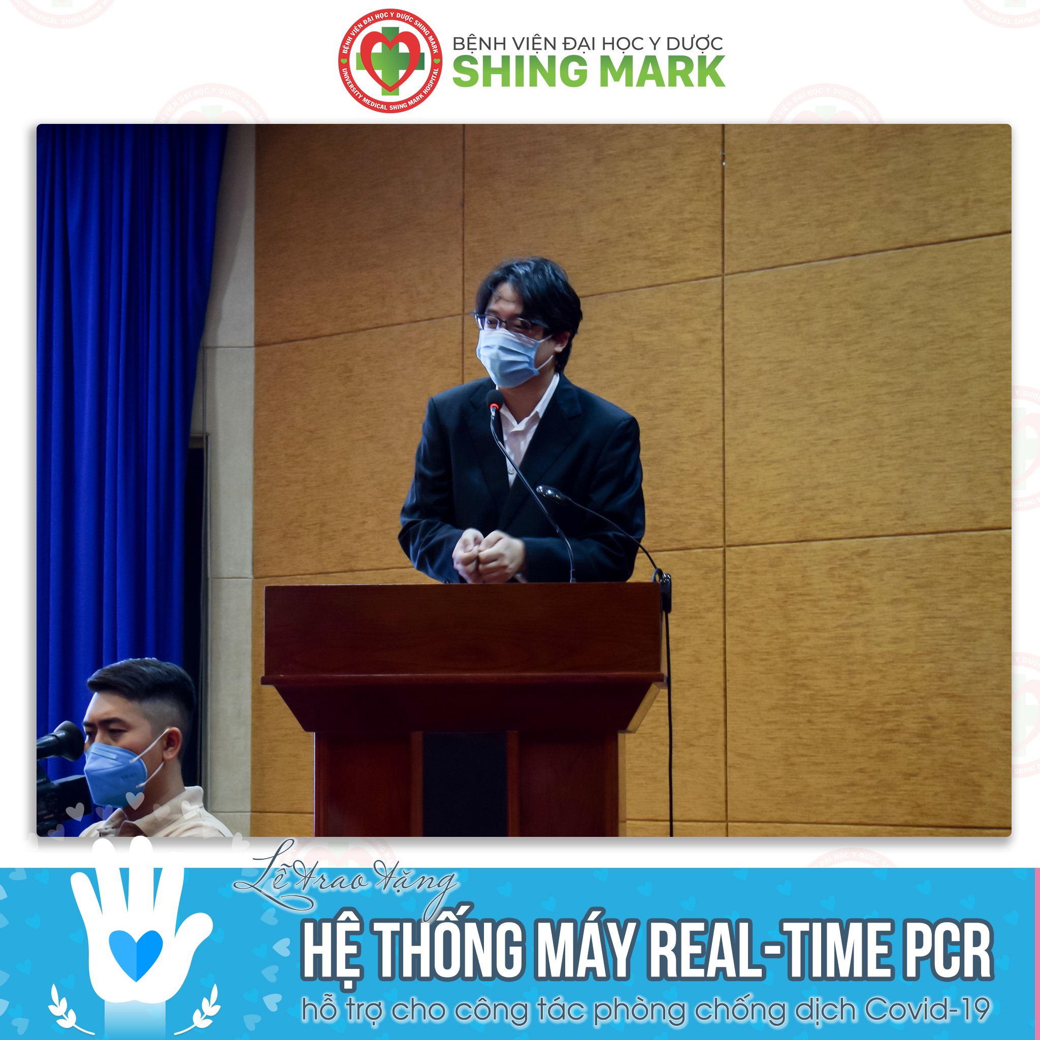 Ông David Chao - Phó Tổng Giám đốc Bệnh viện ĐHYD Shing Mark