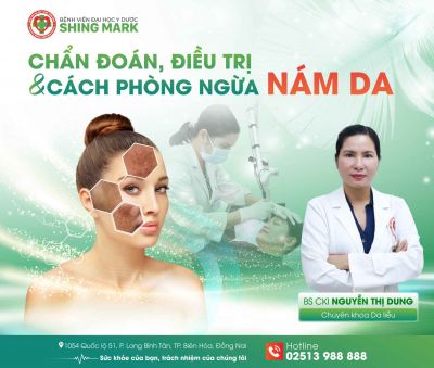 CHẨN ĐOÁN, ĐIỀU TRỊ VÀ CÁCH PHÒNG NGỪA NÁM DA