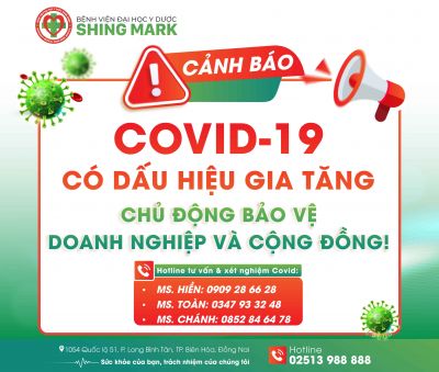 CẢNH BÁO: COVID-19 CÓ DẤU HIỆU GIA TĂNG, CHỦ ĐỘNG BẢO VỆ DOANH NGHIỆP VÀ CỘNG ĐỒNG!