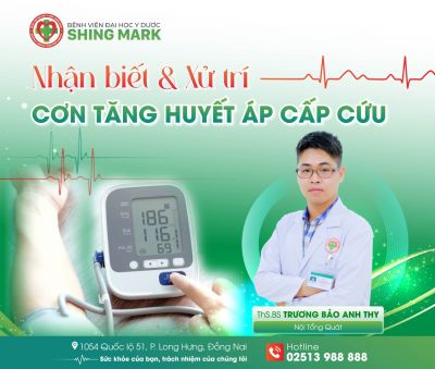 NHẬN BIẾT VÀ XỬ TRÍ CƠN TĂNG HUYẾT ÁP CẤP CỨU