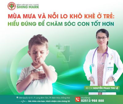 MÙA MƯA VÀ NỖI LO KHÒ KHÈ Ở TRẺ: HIỂU ĐÚNG ĐỂ CHĂM SÓC CON TỐT HƠN