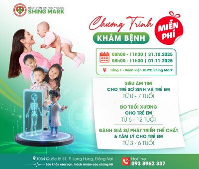 MIỄN PHÍ KHÁM SÀNG LỌC BỆNH LÝ NHI CÙNG CHUYÊN GIA NHI KHOA ĐẾN TỪ BỆNH VIỆN ĐẠI HỌC CÔNG GIÁO FU JEN – ĐÀI LOAN
