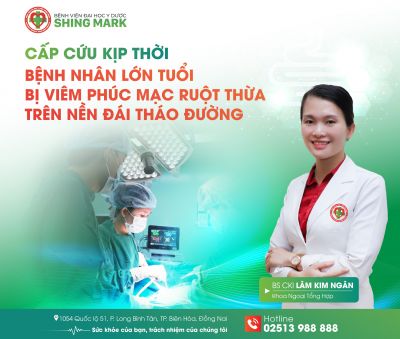 CẤP CỨU KỊP THỜI BỆNH NHÂN LỚN TUỔI BỊ VIÊM PHÚC MẠC RUỘT THỪA TRÊN NỀN ĐÁI THÁO ĐƯỜNG