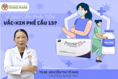 VÌ SAO CẦN PHẢI TIÊM VẮC-XIN PHẾ CẦU 13?