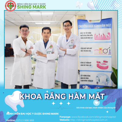 KHOA RĂNG HÀM MẶT - BỆNH VIỆN ĐẠI HỌC Y DƯỢC SHING MARK