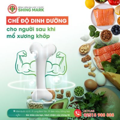 CHẾ ĐỘ DINH DƯỠNG CHO NGƯỜI SAU KHI MỔ XƯƠNG KHỚP